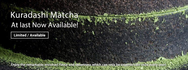 Kuradashi Matcha - Now Available