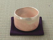 [KIRAI] TANSAI AKA CHAWAN - YOSHINO no SAKURA (handcrafted)