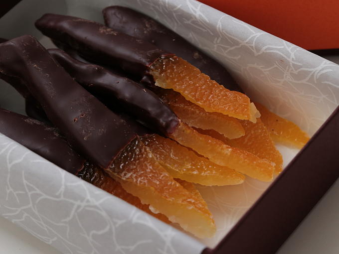 [Limited] YUZU Peel with Chocolate (citrus peel glace)